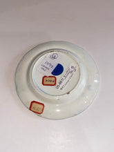 Load image into Gallery viewer, Historical Staffordshire Blue Cup Plate Pilgrim America Independence Book Piece