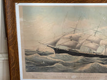 Load image into Gallery viewer, Original N. Currier & Ives Print Large Folio Clipper Ship Dreadnought 1854