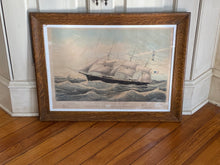 Load image into Gallery viewer, Original N. Currier & Ives Print Large Folio Clipper Ship Dreadnought 1854