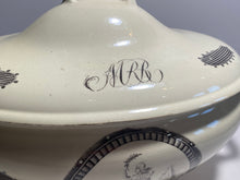 Load image into Gallery viewer, Staffordshire Creamware Liverpool Soup Tureen Washington Memorial and Columbia Ca. 1800