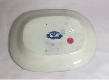 Load image into Gallery viewer, Historical Staffordshire Blue Platter Brooklyn Ferry New York Rare View
