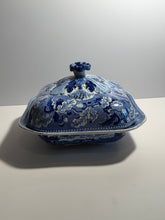 Load image into Gallery viewer, Historical Staffordshire Vegetable Dish Protestant Dutch Church City Of Albany