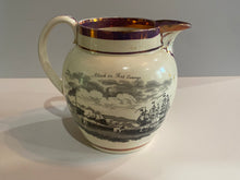 Load image into Gallery viewer, Staffordshire War of 1812 Pitcher John Jay and Attack on Fort Oswago