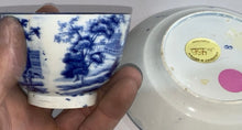 Load image into Gallery viewer, Historical Staffordshire Boston State House Cup And Saucer By Rogers