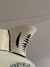 Load image into Gallery viewer, Staffordshire General Lafayette and George Washington Republicans Pitcher 6 1/8” tall