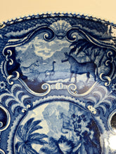 Load image into Gallery viewer, Staffordshire Quadrupeds Lion Beaded Rim Bowl Ca. 1825