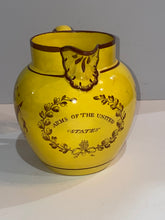 Load image into Gallery viewer, Historical Canary Arms of the United States Pitcher Seal With Eagle Ca. 1820