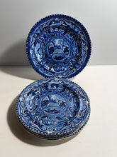 Load image into Gallery viewer, Staffordshire Blue Transfer Antelope Quadrupeds Plate Ca. 1825