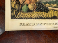 Load image into Gallery viewer, Original Currier & Ives Grand National Democratic Banner Peace Union and Victory Genl. George McClellan Hon. H. Pendleton