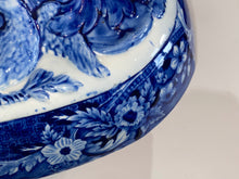 Load image into Gallery viewer, Historical Staffordshire Blue Woodlands Near Philadelphia Vegetable Dish