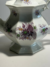 Load image into Gallery viewer, Staffordshire Mulberry Transfer Liberty Cap Patriotic Flag Coffee Pot 1840’s