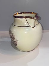Load image into Gallery viewer, Staffordshire war of 1812 Pitcher Pike and Jones Rust Color Transfer
