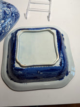 Load image into Gallery viewer, Historical Staffordshire Vegetable Dish Protestant Dutch Church City Of Albany