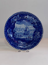 Load image into Gallery viewer, Historical Staffordshire Blue Plate View of Liverpool Ca. 1825