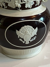 Load image into Gallery viewer, Staffordshire Jasperware Peace and Plenty Seal of the United States and Columbia Pitcher Ca. 1820’s
