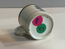 Load image into Gallery viewer, Historical Staffordshire Childrens Mug Cornwallis Surrendering Sword at Yorktown Va.