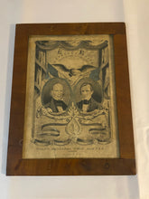 Load image into Gallery viewer, Original N. Currier Grand National Whig Banner Henry Clay T. Frelinghuysen