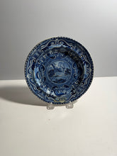 Load image into Gallery viewer, Staffordshire Blue Transfer Quadrupeds Antelope Plate Ca. 1825