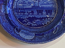 Load image into Gallery viewer, Historical Staffordshire Dinner Plate Baltimore and Ohio Railroad Level Version