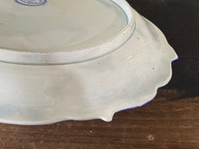 Load image into Gallery viewer, Historical Staffordshire Blue Soup Tureen Fairmount Near Philadelphia Ca. 1825