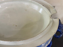 Load image into Gallery viewer, Historical Staffordshire Blue Soup Tureen Fairmount Near Philadelphia Ca. 1825