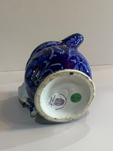 Load image into Gallery viewer, Historical Staffordshire Blue Pitcher Seal of United States Adams