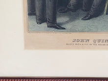 Load image into Gallery viewer, Original Currier & Ives Type Print John Quincy Adams By Kellogg Comstock