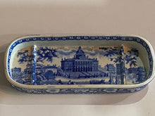 Load image into Gallery viewer, Historical Staffordshire Boston State House Razor Box