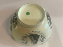 Load image into Gallery viewer, Staffordshire Creamware Liverpool Bowl Polychrome American Ship Franklin and Washington