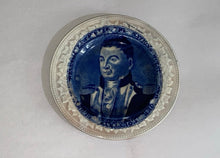 Load image into Gallery viewer, Historical Staffordshire Lafayette Our Nations Guest Rare Cup Plate Blue Transfer