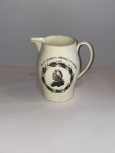 Load image into Gallery viewer, Staffordshire Creamware Liverpool Pitcher He in Glory America in Tears Washington Large Eagle