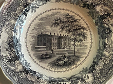 Load image into Gallery viewer, Historical Staffordshire Soup Plate President’s House Washington