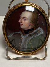 Load image into Gallery viewer, Antique Miniature Portrait Painting of General James Wolfe Quebec Canada