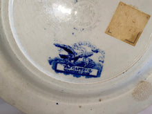 Load image into Gallery viewer, Historical Staffordshire Blue Plate Capital At Washington Ca. 1825