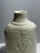 Load image into Gallery viewer, Staffordshire 19th Century Pottery Flask With Eagle Seal Of United States Grapes