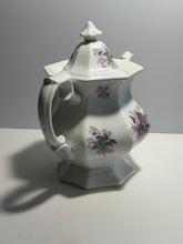 Load image into Gallery viewer, Staffordshire Mulberry Transfer Liberty Cap Patriotic Flag Coffee Pot 1840’s