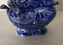 Load image into Gallery viewer, Historical Staffordshire Washington With Scroll In Hand Sugar Bowl Ca. 1825