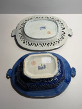 Load image into Gallery viewer, Staffordshire Quadrupeds Reticulated Basket and Tray Fox and Rooster Ca 1825