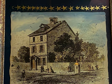 Load image into Gallery viewer, Reverse on Glass of House that Thomas Jefferson Wrote the Decoration of Independence