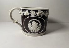 Load image into Gallery viewer, Staffordshire Jasperware Large Mug Seal Of United States Peace Plenty Columbia