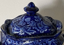 Load image into Gallery viewer, Historical Staffordshire Washington With Scroll In Hand Sugar Bowl Ca. 1825