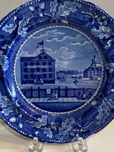 Load image into Gallery viewer, Historical Staffordshire Blue Plate Scudder’s American Museum Scarce View