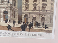 Load image into Gallery viewer, Large Folio Lithograph Print New York Clearing House Association Building