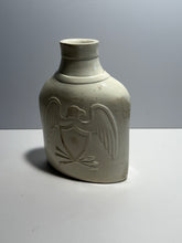 Load image into Gallery viewer, Staffordshire 19th Century Pottery Flask With Eagle Seal Of United States Grapes