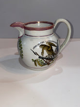 Load image into Gallery viewer, Staffordshire Arms of the United States Free Trade and Sailors Rights Pitcher Eagles and Flag