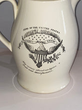 Load image into Gallery viewer, Staffordshire Creamware Liverpool Pitcher Washington Arms Of United States 1800