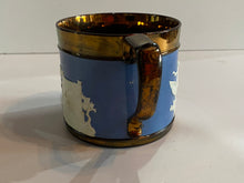 Load image into Gallery viewer, Staffordshire Copper Luster Mug with Seal of United States Florals