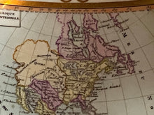 Load image into Gallery viewer, Rare Paris Porcelain Plate With Map Of North America Circa 1825 Atlas
