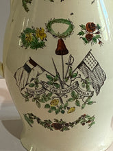 Load image into Gallery viewer, Staffordshire Creamware Liverpool pitcher with “The Union of the Two Great Republics”