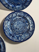 Load image into Gallery viewer, Staffordshire Blue Transfer Plate Quadrupeds River Otter Plate Ca. 1825